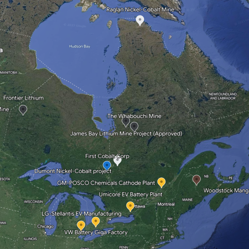 The Canadian Battery and EV Development Corridor